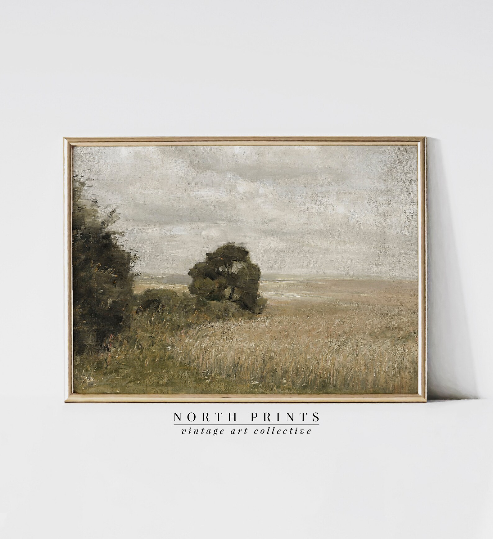 Vintage Neutral Gallery Wall Prints | Country Muted Art SET of 5 ...