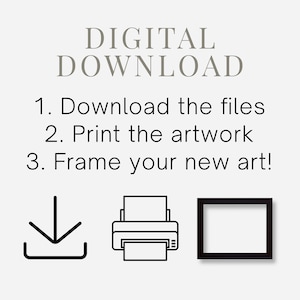 Vintage Farmhouse Gallery Wall Print SET Neutral French Country Home Decor North Prints PRINTABLE S09 image 10