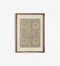 Neutral Tapestry Wall Art | Vintage Textile PRINTABLE | North Prints | Eclectic Art Download | 4-153