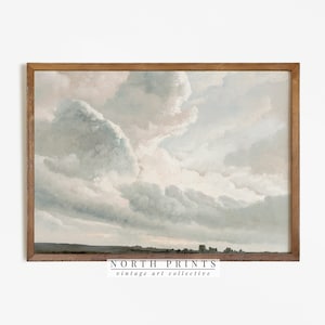Toile/Cadres Peinture de paysage nuages