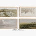 Samsung Frame TV Art SET | Spring Vintage Landscape Paintings DIGITAL Download #TVS9