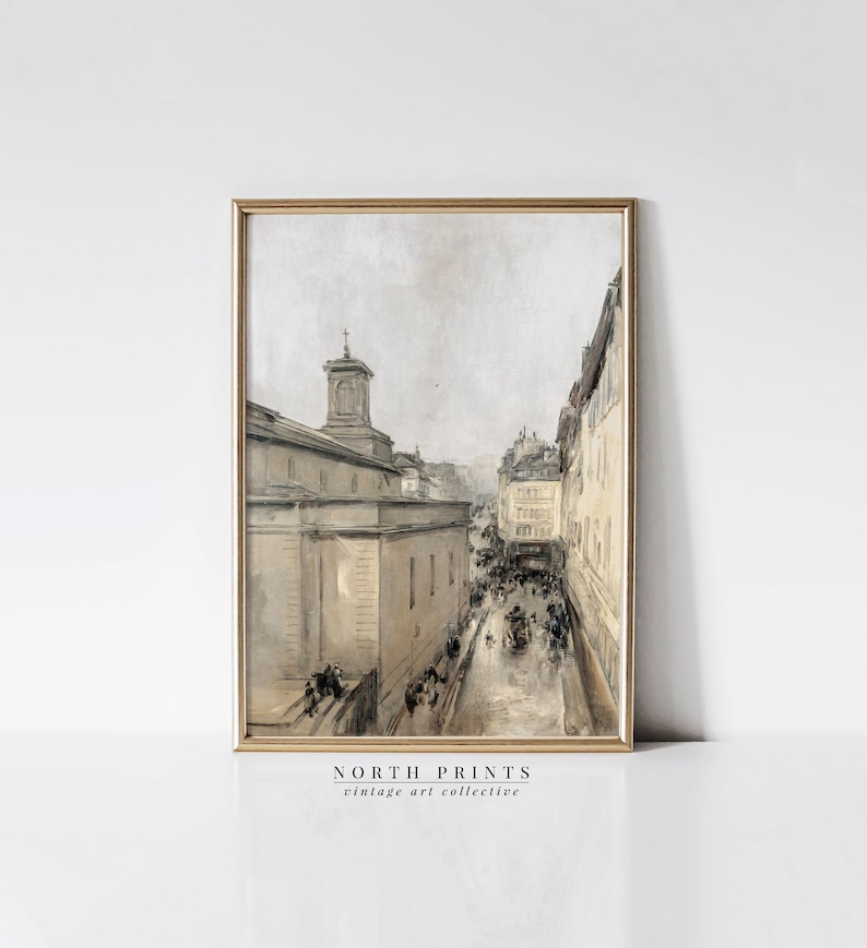 Vintage Moody European Gallery Wall Print SET | French Country Art Prints | Digital PRINTABLE | S6-15 image 4