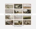 FRAME TV Art Vintage Summer Collection Bundle of 12 | Vintage Country Landscapes and Botanical Still Life Paintings | North Prints | TVS-13