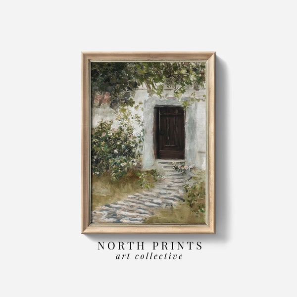 Vintage Spring Cottage Painting PRINTABLE Art | Summer Farmhouse Bedroom Digital Download Wall Art | North Prints | 6-128
