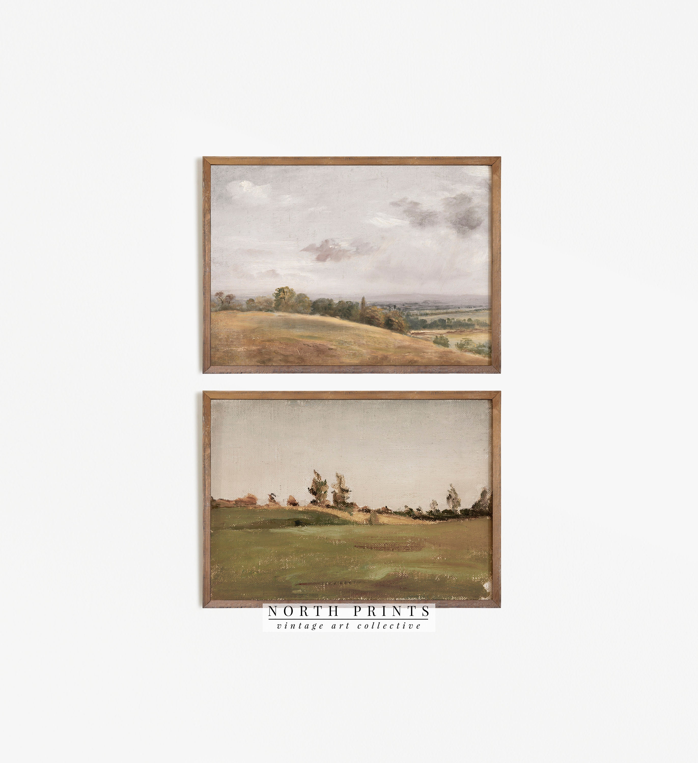 Printable Vintage Gallery Wall Art SET Antique Prints Warm Etsy Canada