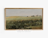 Samsung Frame TV Art Spring Landscape DIGITAL Vintage Painting TV97