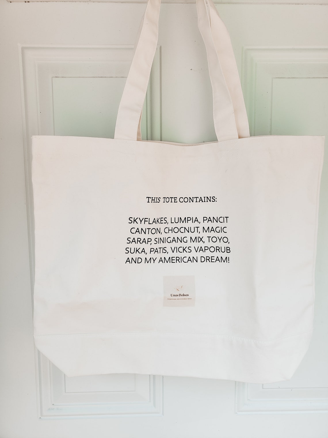 FILIPINO TOTE BAG, Pinoy Tote Bag, Filipino Gift Ideas, Philippines