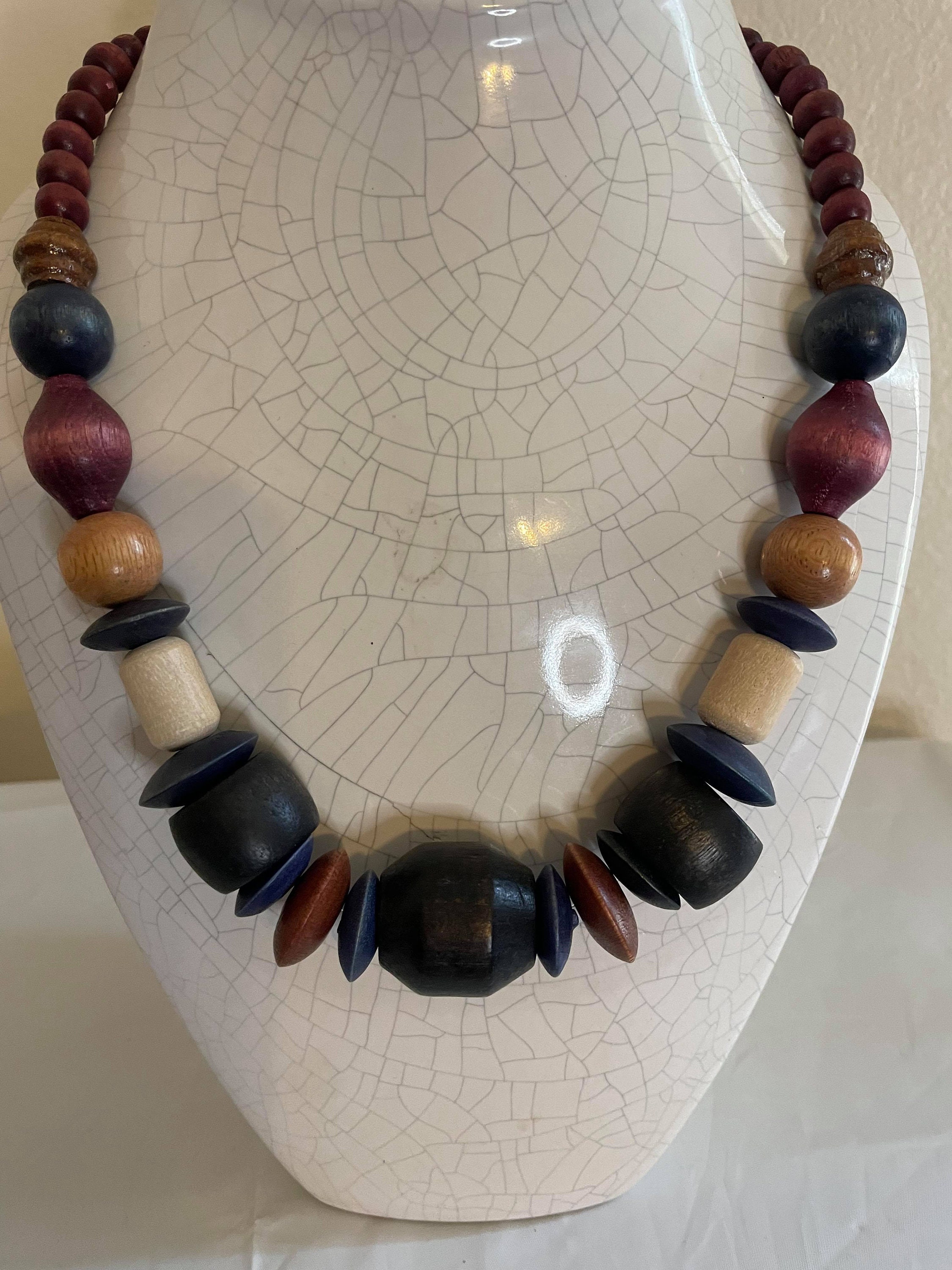 Vintage Collana indiana con perline in argento Darjeeling Tribale in vendita su Italia | collane indiane argento, collane indiane antiche, collana indiana argento