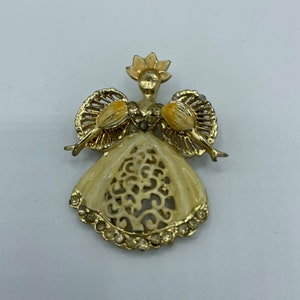 Rare and Unique Vintage Victorian Woman Pin - Etsy