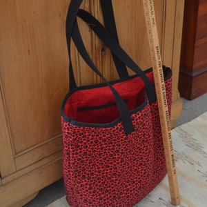 Tote Bag - Goth Paws (Tote, Tote Bag, Market Tote, Book Bag, Shopping Bag, Diaper Bag, Toy Bag, Child&#39;s Tote)