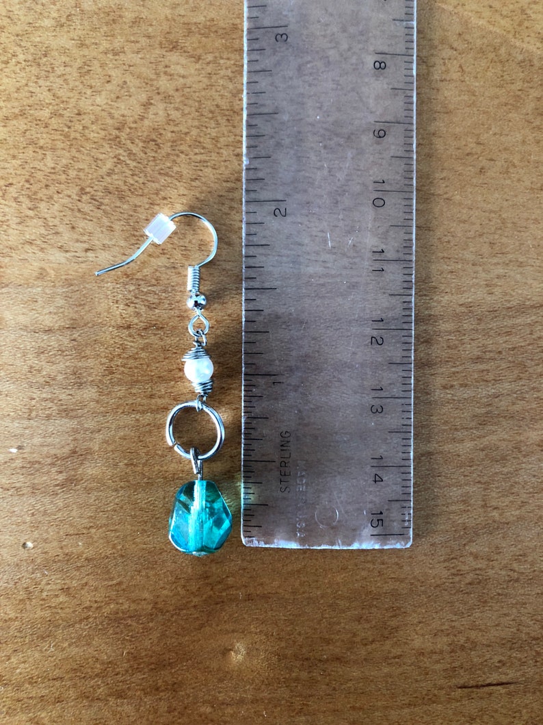 Nickel Free Emerald Earrings