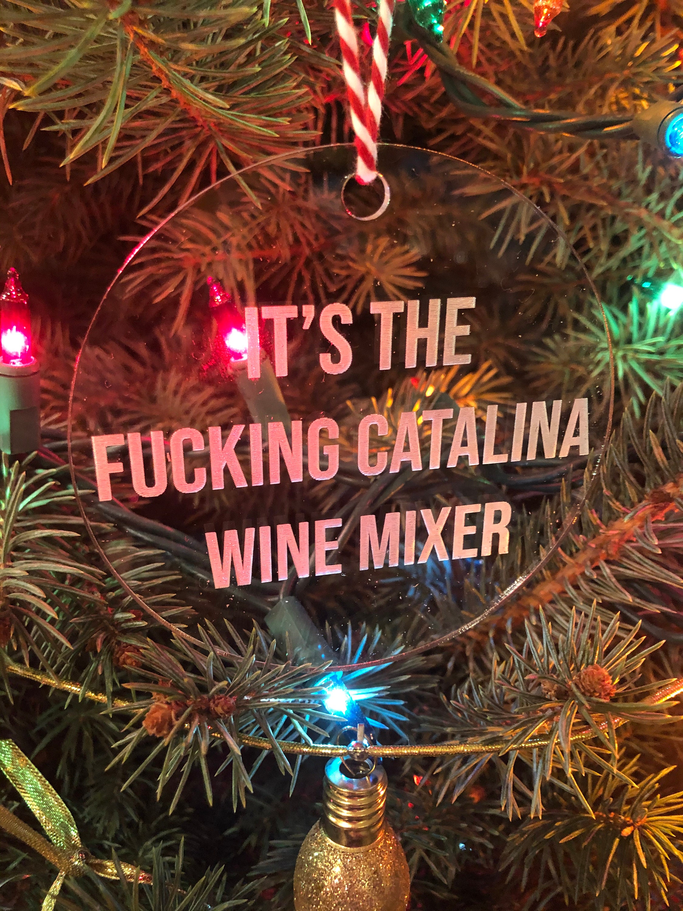 It The Fucking Catalina Wine Mixer Step Brothers Ornament Etsy