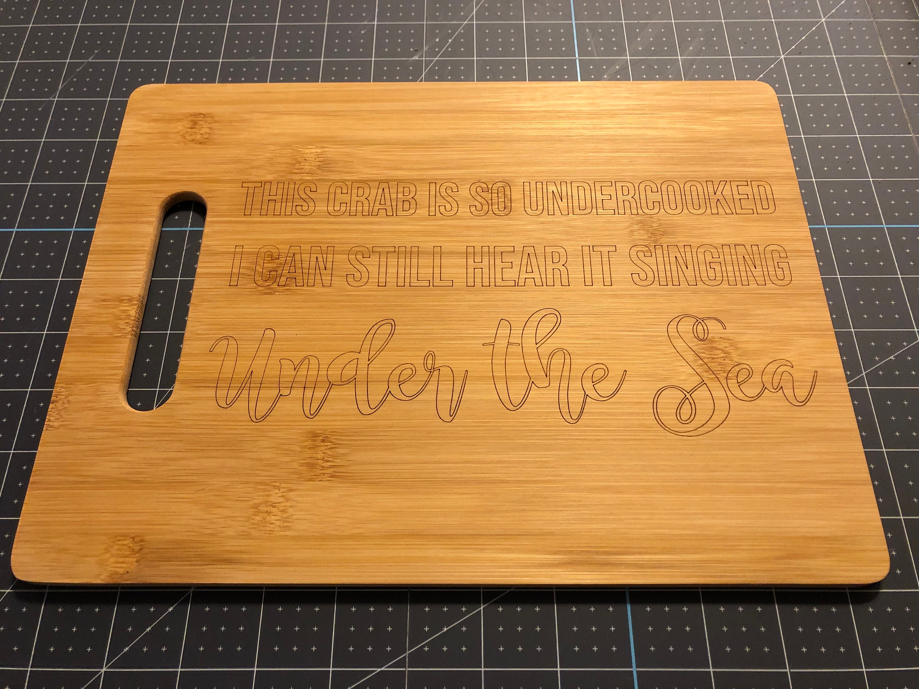 Gordon Ramsay Ramsey Under the Sea Wood Engraved Cutting Board Etsy