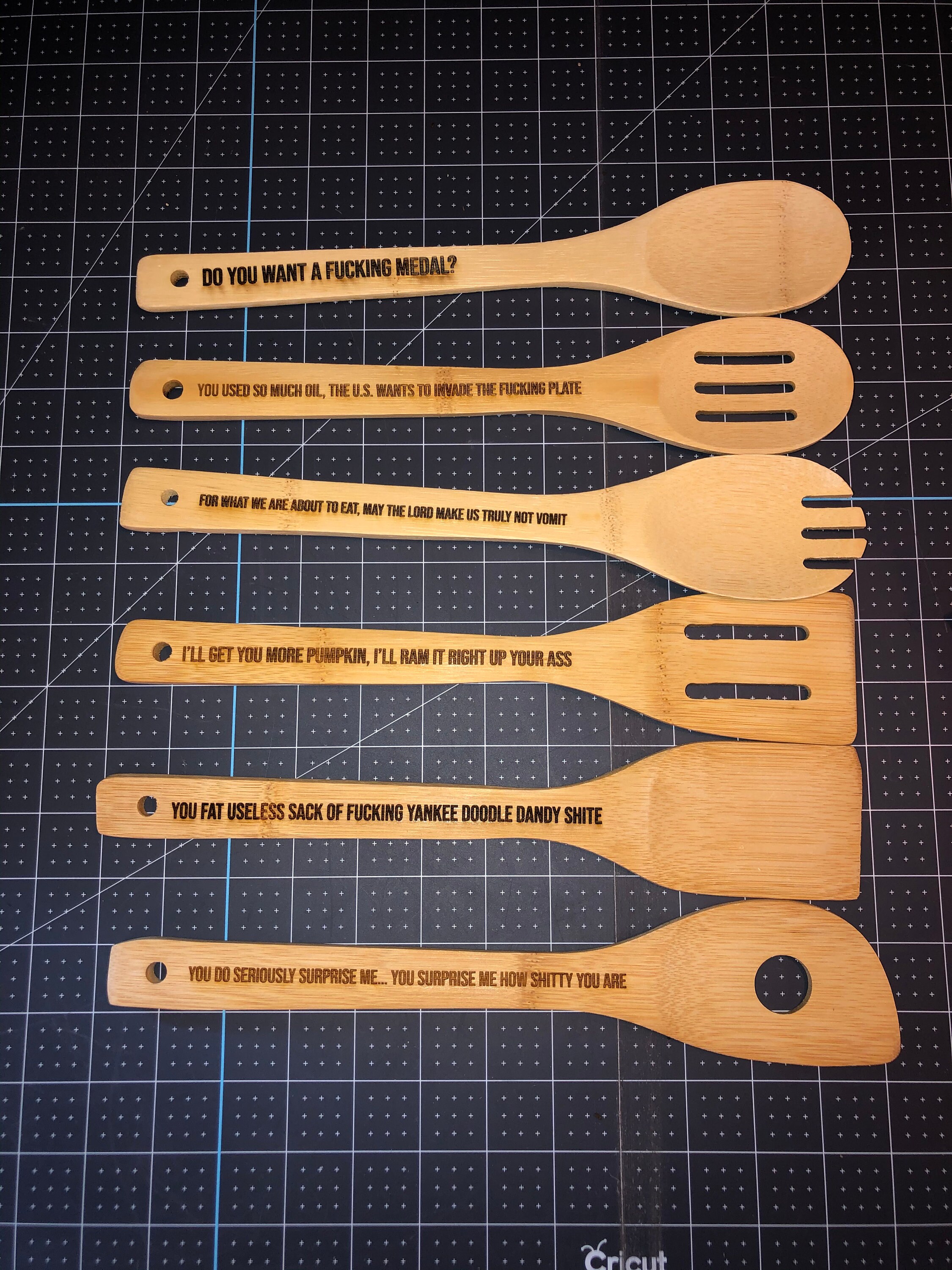 NEW RELEASE Gordon Ramsay Ramsey Wooden Kitchen Utensils Set Etsy
