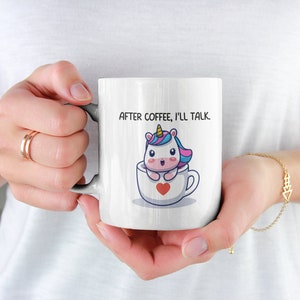Cute Unicorn Mug Coffee Mug, White Glossy Mug, Sassy Unicorn Mug, Gift for Her, Girly Mug, Birthday Gift, Unicorn Gift, Christmas