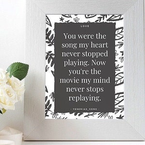 Broken Heart Poem by Yesenias_Song, Printable digital downloadable Poetry, Wall Art Quote, Poetry Art, Black and White Poem Print, Poem Art
