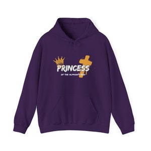 Princess of God Unisex Heavy Blend™ Hooded Sweatshirt, Catholic Hoodie, Catholic Apparel