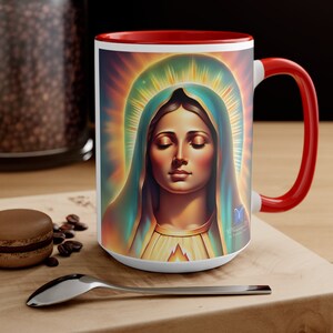 Virgen de Guadalupe Art Accent Kubki, Kubki katolickie, Prezenty katolickie
