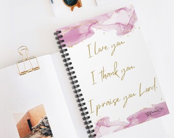 Lord Prayer Spiral Notebook - Ruled Line, Catholic Gifts, Prayer Journal