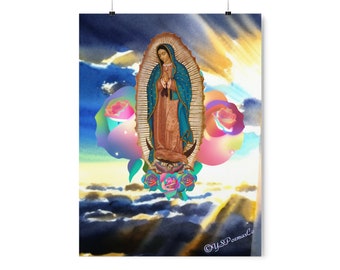 Out Lady of Guadalupe Premium Matte Vertical Poster, 18x24