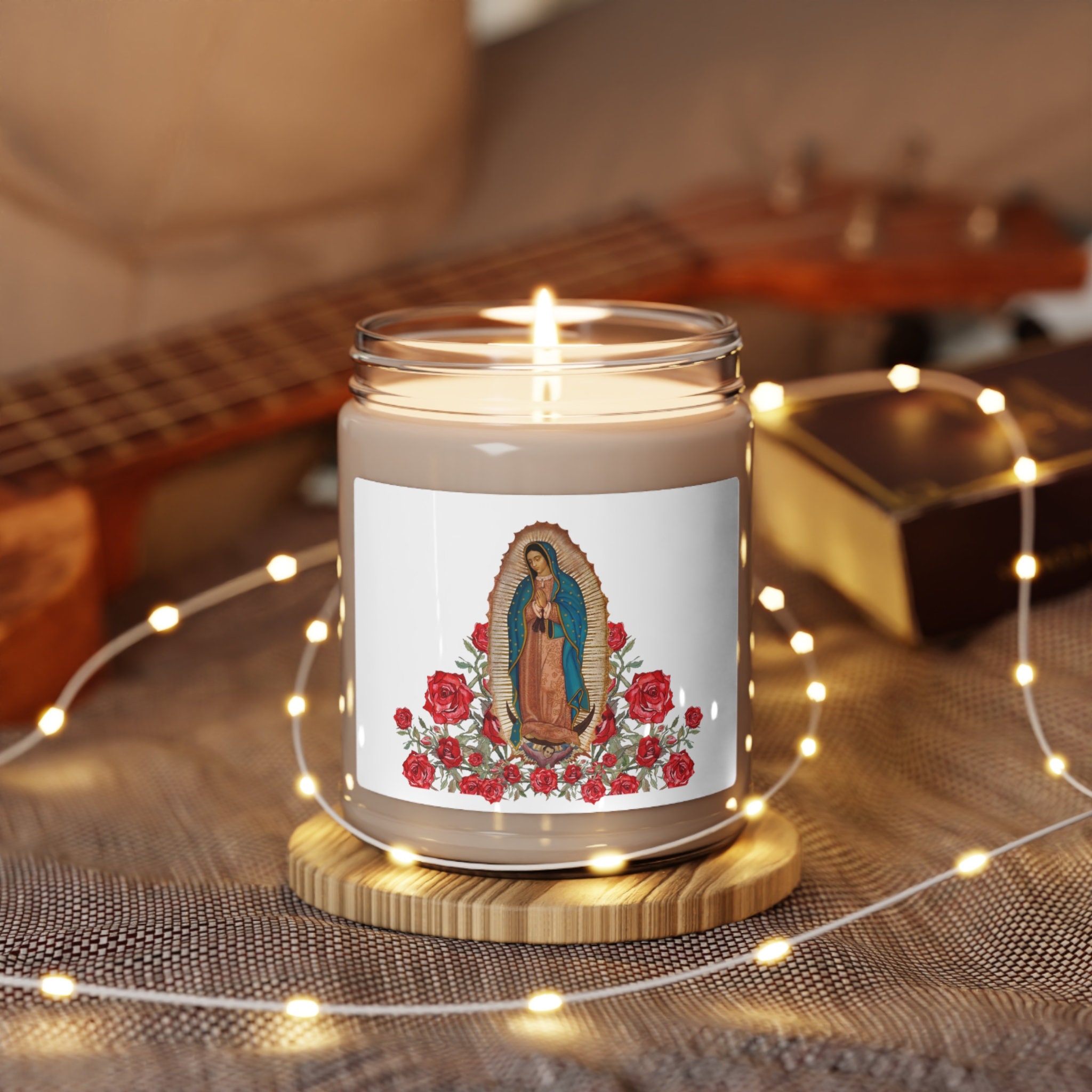Velas de soja Vainilla, vela aromática natural, velas artesanales  decorativas, regalo para mujer, vela hecha a mano, regalo día de la madre -   México