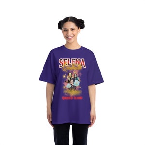 Queen of Tejano Baggy Fit Beefy-T®  Short-Sleeve T-Shirt, Selena fan Gift, Selena Tee