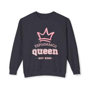 Königin Unisex Leichtes Rundhals-Sweatshirt