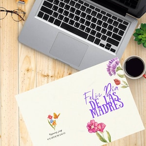 Tarjeta Día de las Madres PDF | Lista para Imprimir en Casa | Descarga Instantánea