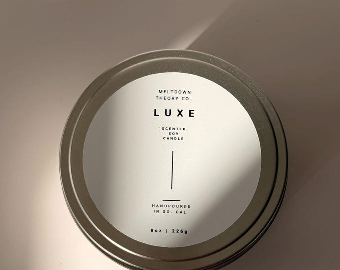 Soy Luxe Candle Tins 8 oz.