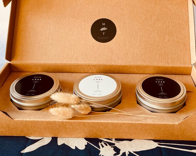 Soy Candle Sample Gift Pack