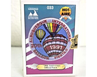Tarjetas coleccionables del Albuquerque Int Balloon Fiesta Hot Aire 1991, juego completo de 100 tarjetas