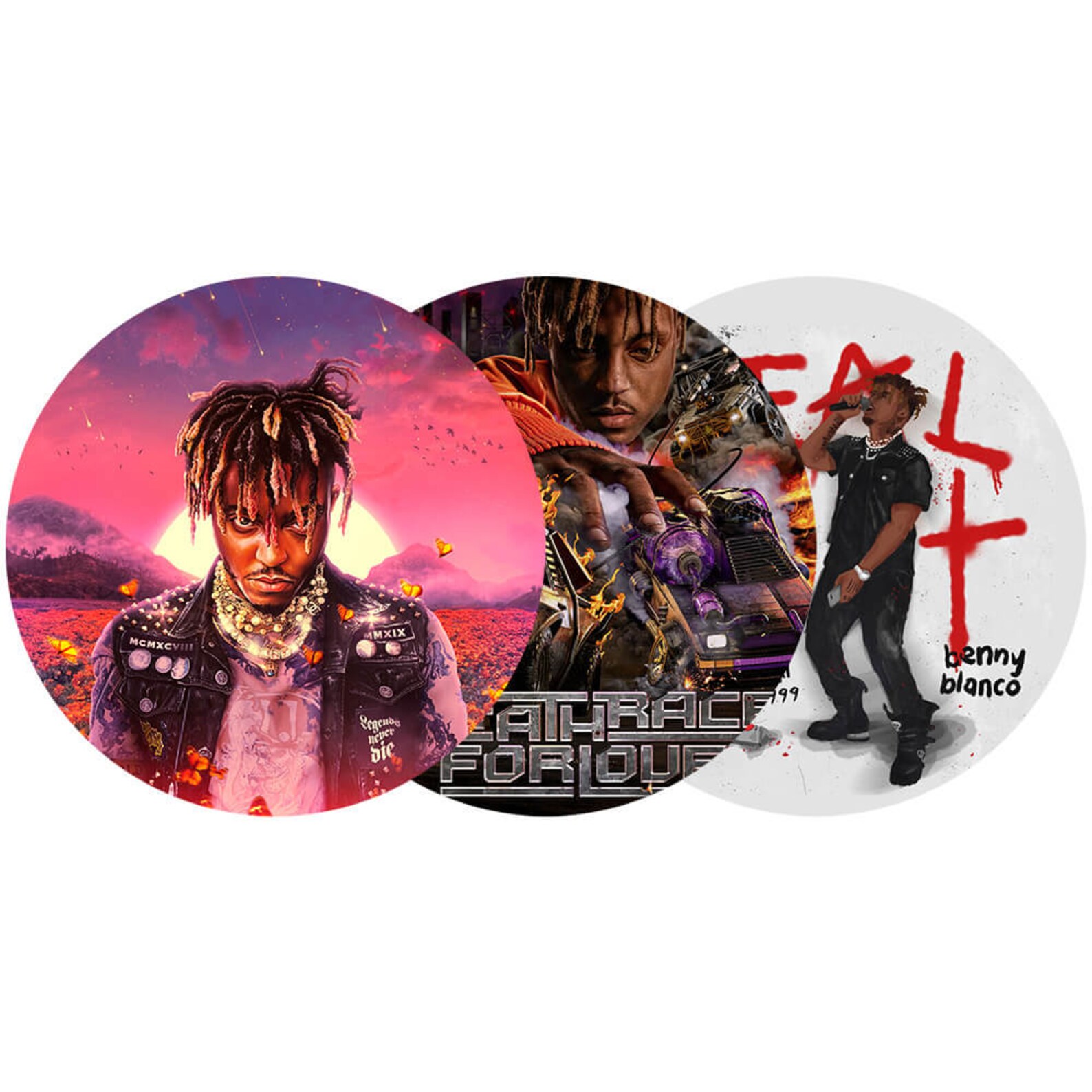 Juice Wrld álbum Art Car Air Freshener Auto Diffuser Turntable Etsy