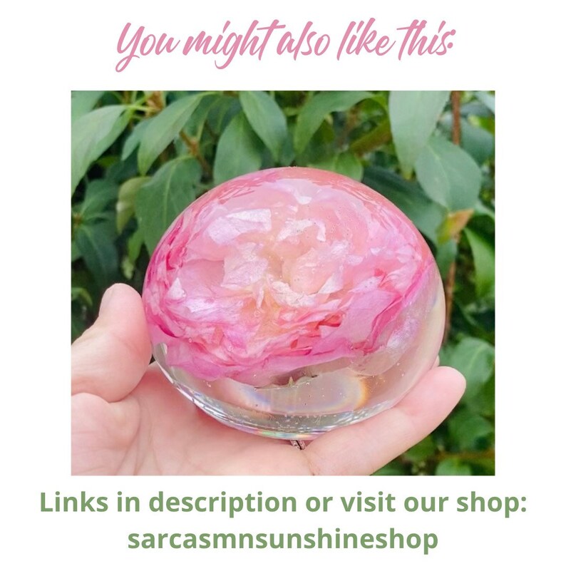 Ring Holder Flower Preservation Resin Ring Holder Cone Etsy