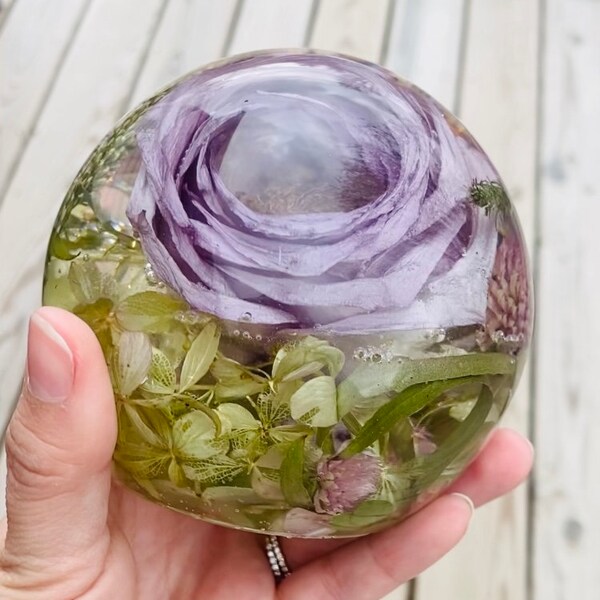 Resin Flower Preservation Etsy