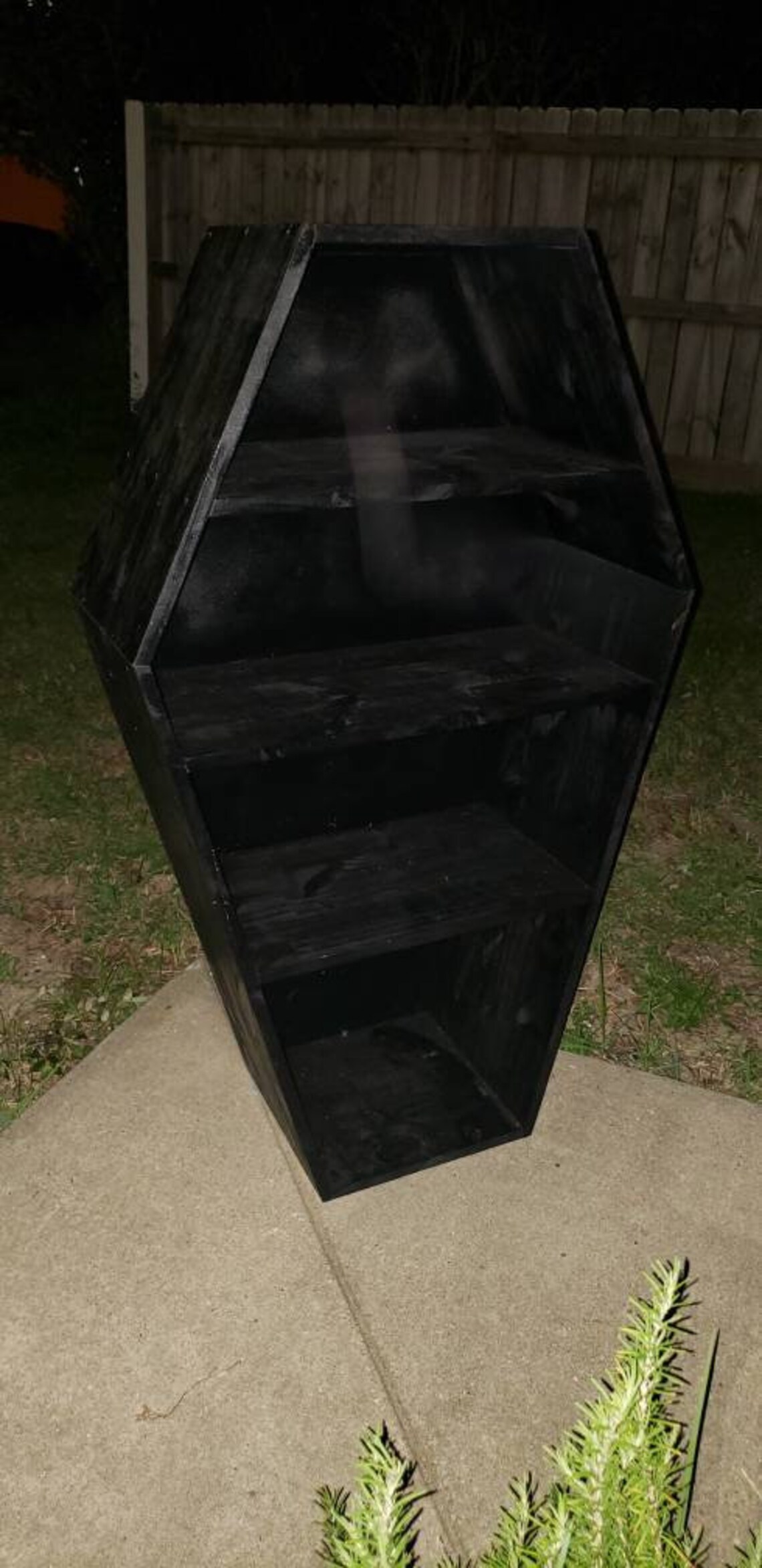 Specialty Coffin Bookcase Etsy
