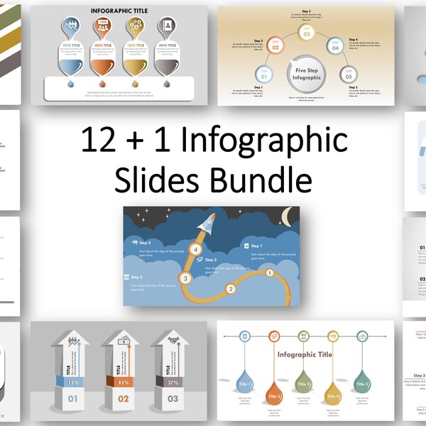 Infographic PowerPoint Slides Bundle