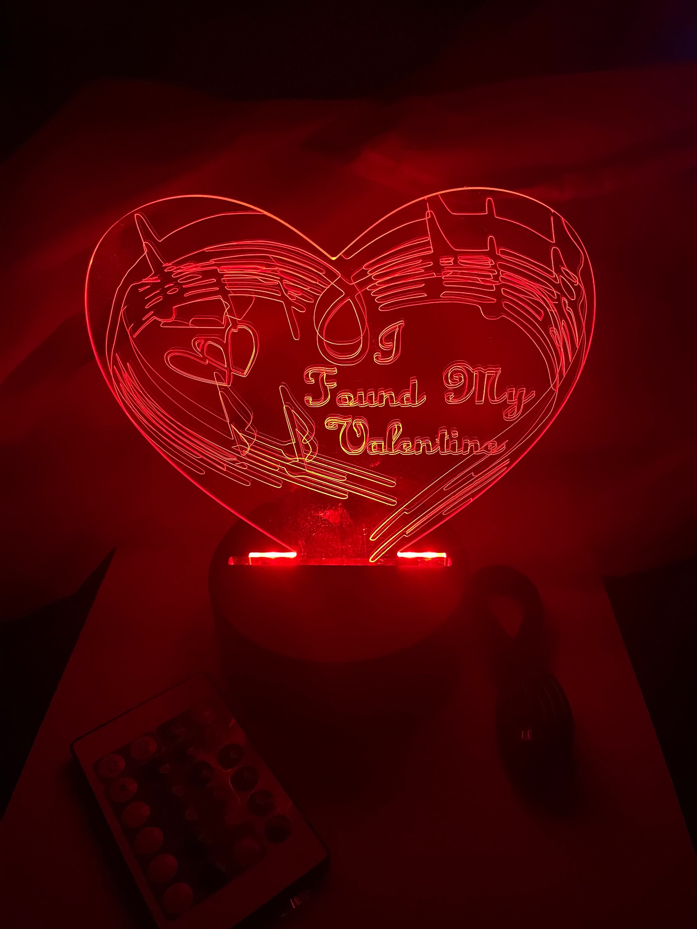 Lámparas led personalizadas Etsy