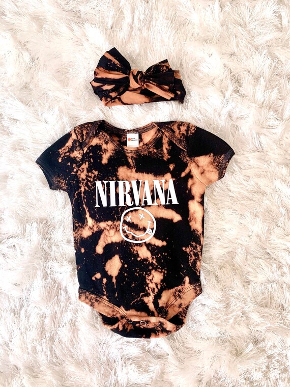 nirvana baby onesie