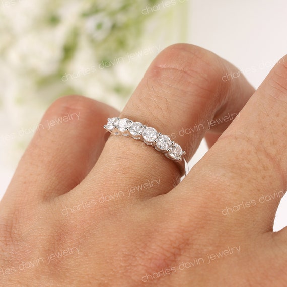 6 stone 2024 eternity ring