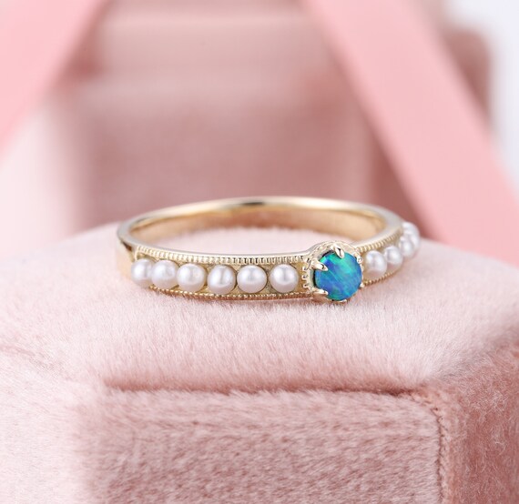 Firestone on sale opal ring