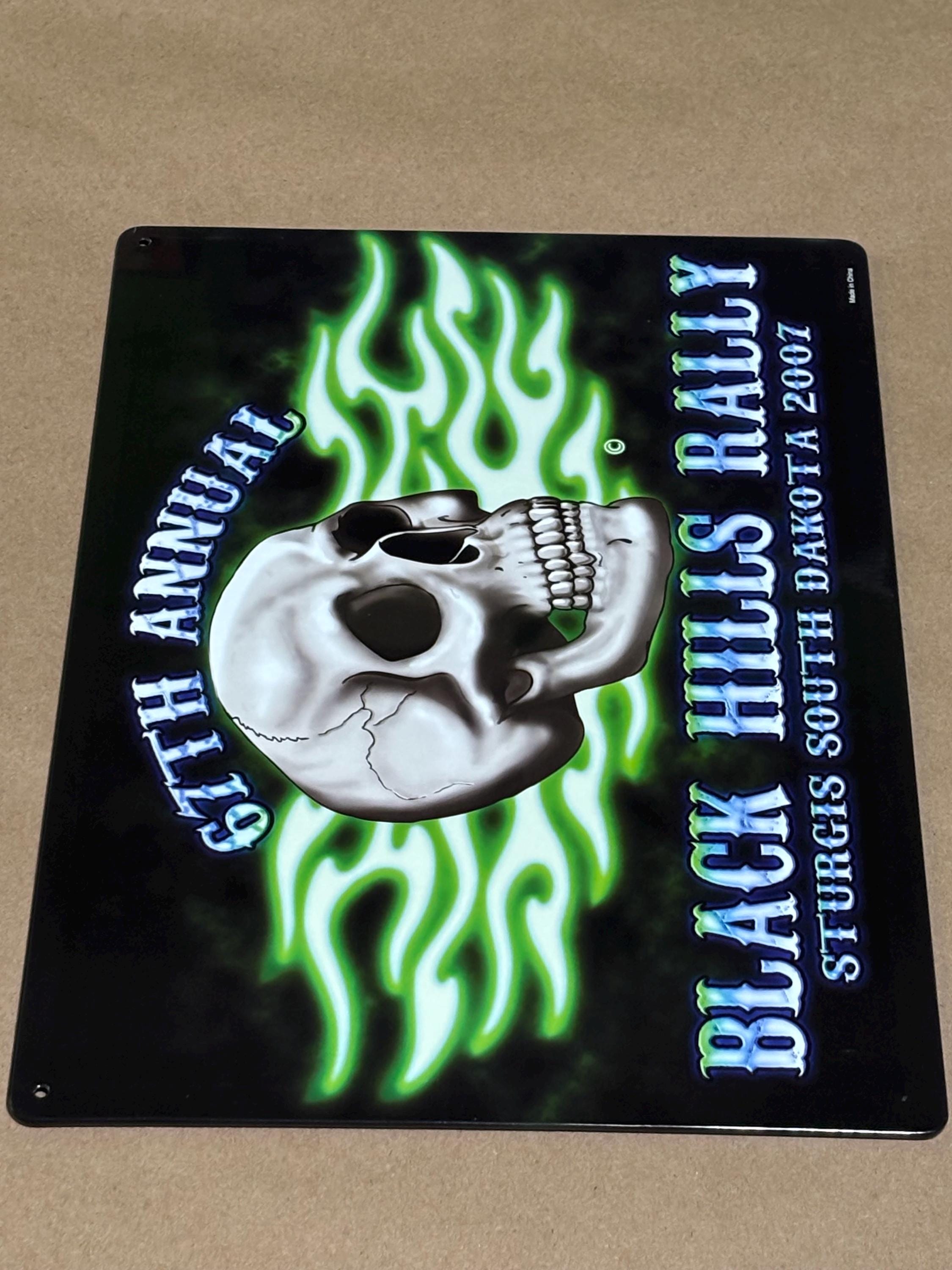 Sample Rally Placards 67th Annual Black Hills Rally Souvenir Commemorative Placard (2007 ...