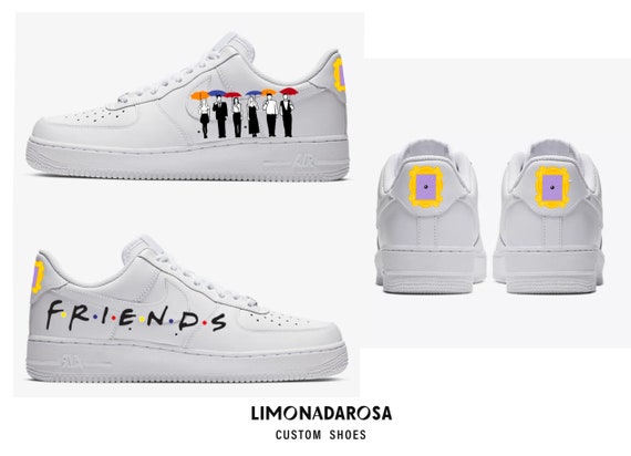 Amigos Custom Original Nike AF1. Zapatos pintados a mano | Etsy España