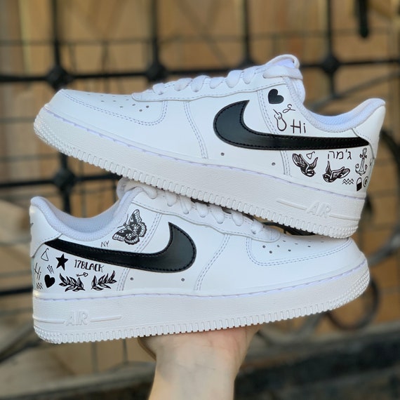 Harry Styles Custom Original Nike AF1. Handgemalte Schuhe - Etsy Österreich