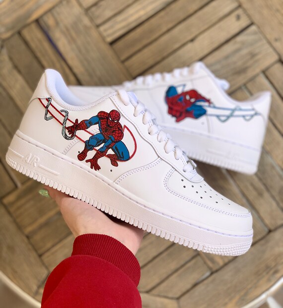 spiderman custom shoes