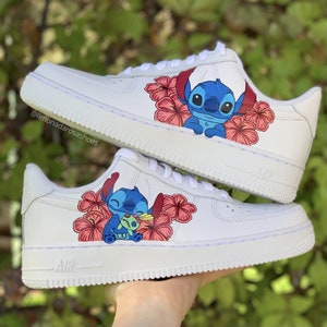 Stitch Custom Original Nike AF1. Handpainted Shoes - Etsy