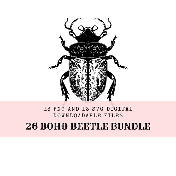 Beetle Logo Svg Cut File Bug Svg Scarab Svg Dung Beetle Svg Egyptian Beetle Svg Insects Clipart Svg Cricut Laser Engraver Design Silhouette