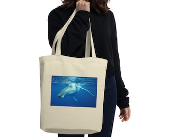 Humpback Whale Eco Tote Bag