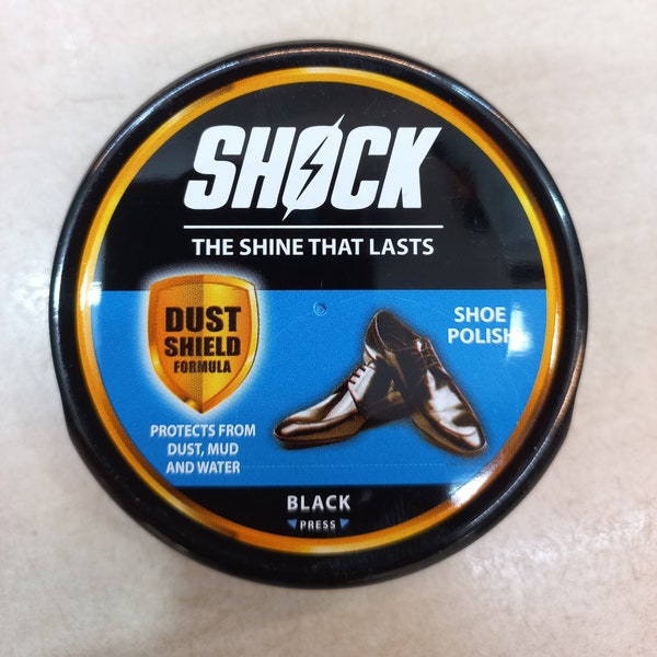 Shoe and Boot Polish Wax 36g  | Black & Dark Tan | Free Shipping