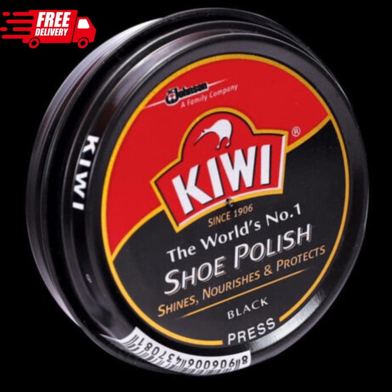 Kiwi Shoe and Boot Polish Wax 36g Black & Dark Tan Etsy