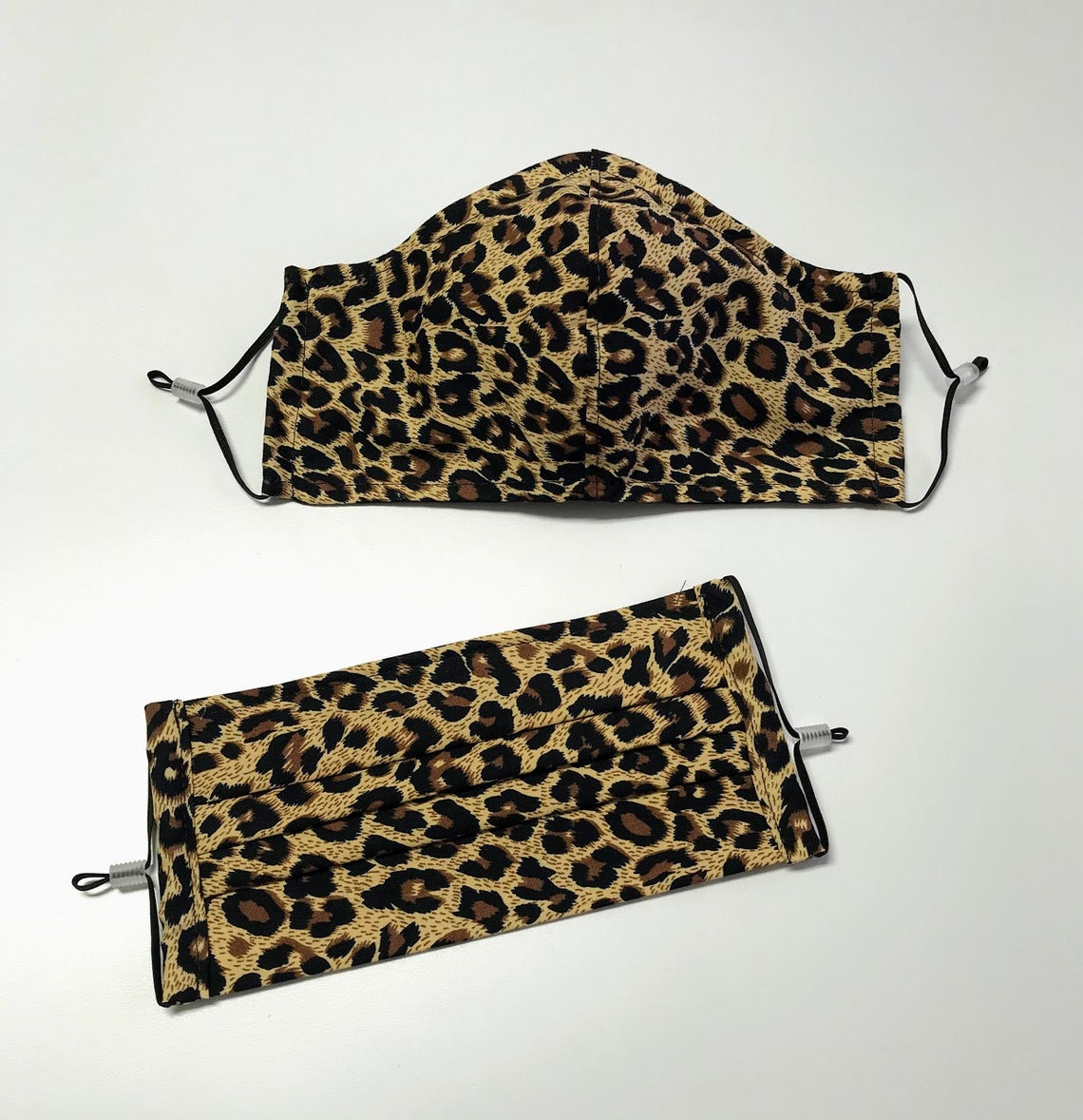 2 for 1 Leopard Print Face Masks Etsy